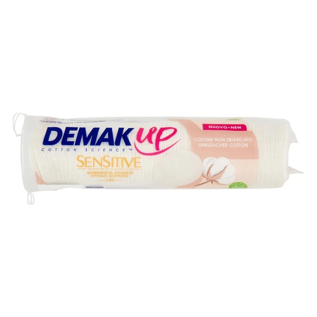 Demak Up Coussinets Coton Sensitive 39g - Nettoyage rapide et efficace