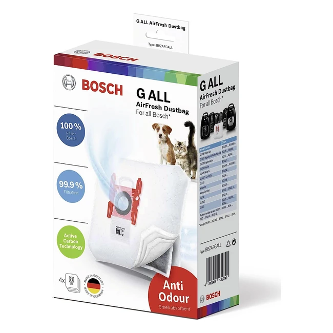 Bolsa para polvo Bosch BBZAFGALL - Accesorio para aspiradora