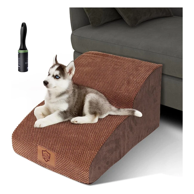 Scala per cani a 2 gradini Masthome spugna sfoderabile per letti alti e divano