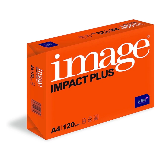 Carta di alta qualit Image Impact Plus A4 120gm - 250 fogli bianchi
