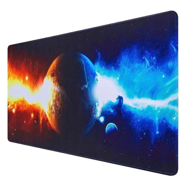 Abetcabe Gaming Mouse Pad - Extended XXL Size - Non-Slip Rubber Base - Smooth Surface - Durable & Waterproof