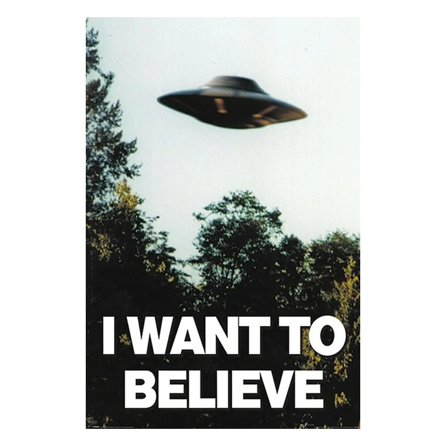 Affiche de film X-Files I Want to Believe 737540 - Papier multicolore 915x61x014
