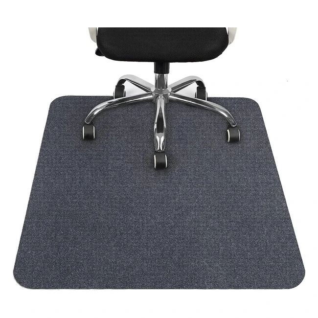 Tapis Chaise de Bureau CosyLand 120cmx90cm - Gris - Protection Sol - Antidrapa