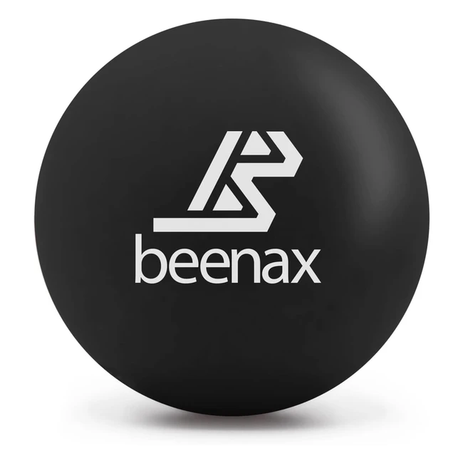 Beenax Lacrosse Massage Ball - Trigger Point Therapy, Myofascial Release, Plantar Fasciitis - Deep Tissue Muscle Relief