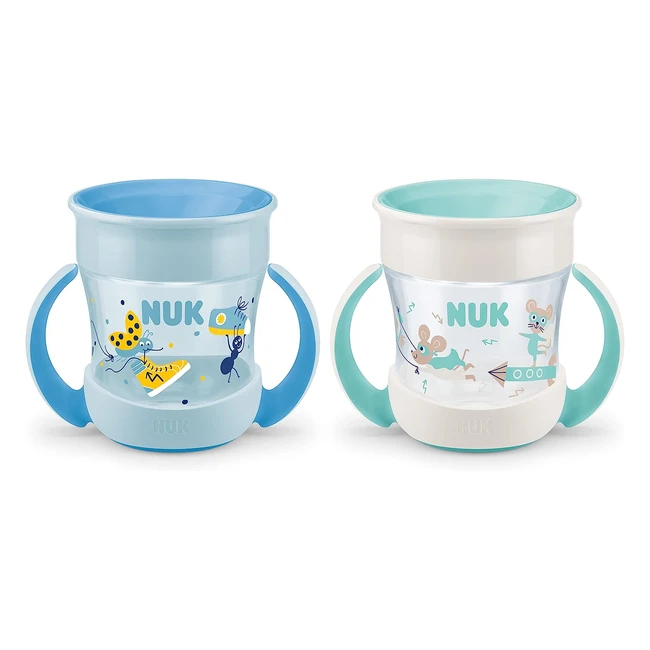 NUK Mini Magic Cup Trinklernbecher auslaufsicherer 360-Trinkrand ab 6 Monate