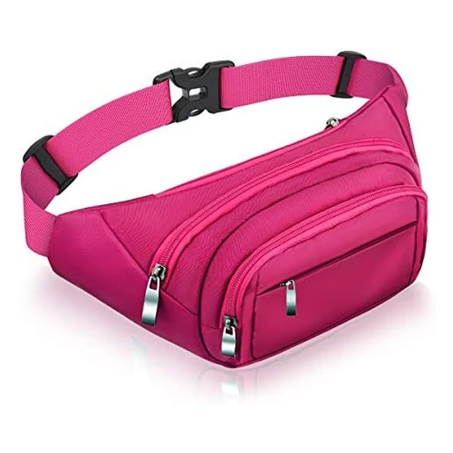 Camorf Bumbags and Fanny Packs for Women Men - Large Capacity Waist Pack with 4 