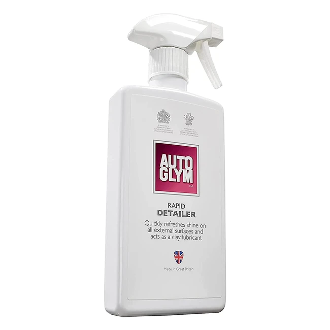Autoglym Rapid Detailer 500ml - Restores & Protects Exterior Bodywork - Car Cleaning Spray