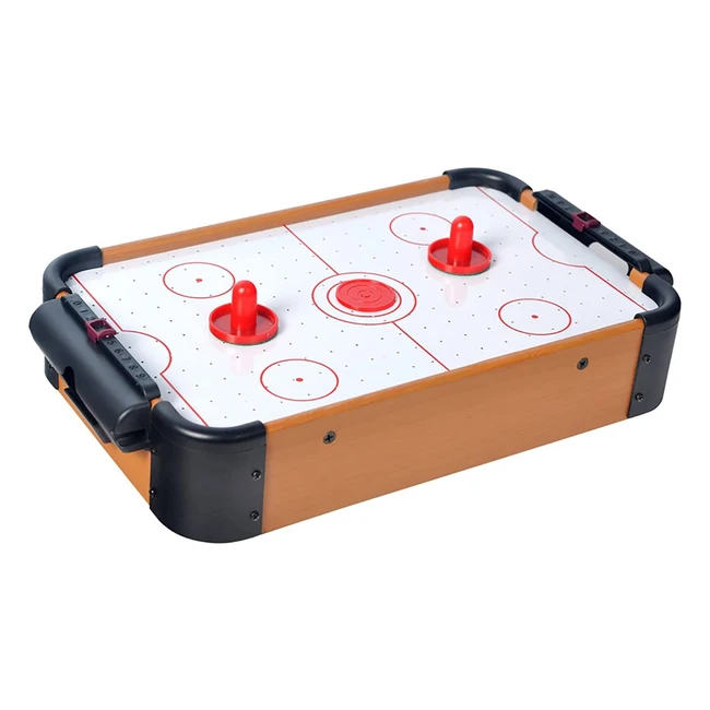 Mini Table de Hockey sur Air en Bois MDF  Construction Durable  Jeu Amusant  