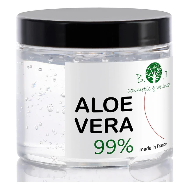 Gel rigenerante 100% naturale all'aloe vera delle Isole Canarie per viso, corpo e capelli - Bot Cosmetic Wellness