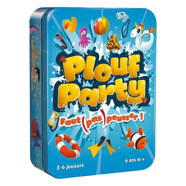 Juego de Mesa Cocktail Games Plouf Party - A partir de 6 años - 3 a 6 jugadores