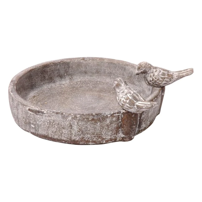 Abreuvoir classique pour oiseaux en cramique - Dobar 12971 - Bassin pour oisea