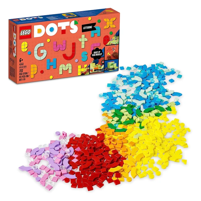 Lego 41950 Dots Mega Pack - Giocattoli Accessori per Decorare Stanza - Lavoretti Creativi - Giocattoli per Bambini dai 6 Anni