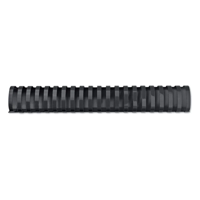 GBC CombBind 51mm Binding Combs - Pack of 50 - 450 Sheet Capacity - A4 - Black - 4028187