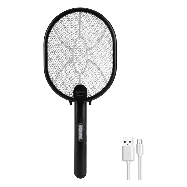 Cosysun Fly Zapper Electric Fly Killer Swatter 3000V Mosquito Bug Wasp Insect Tr
