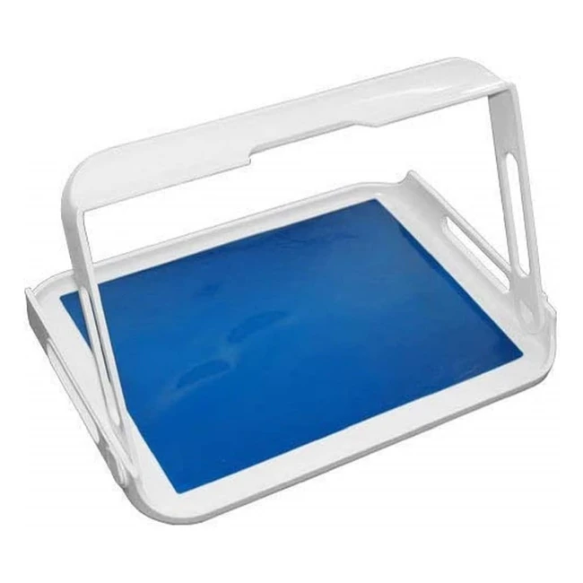 Homecraft Freehand Tray with Nonslip Mat - Carry Safely with Foldaway Handle