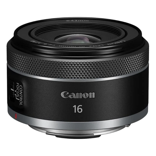Cámara Canon RF 16mm, objetivo f/2.8 STM, negro - Alta calidad y rendimiento