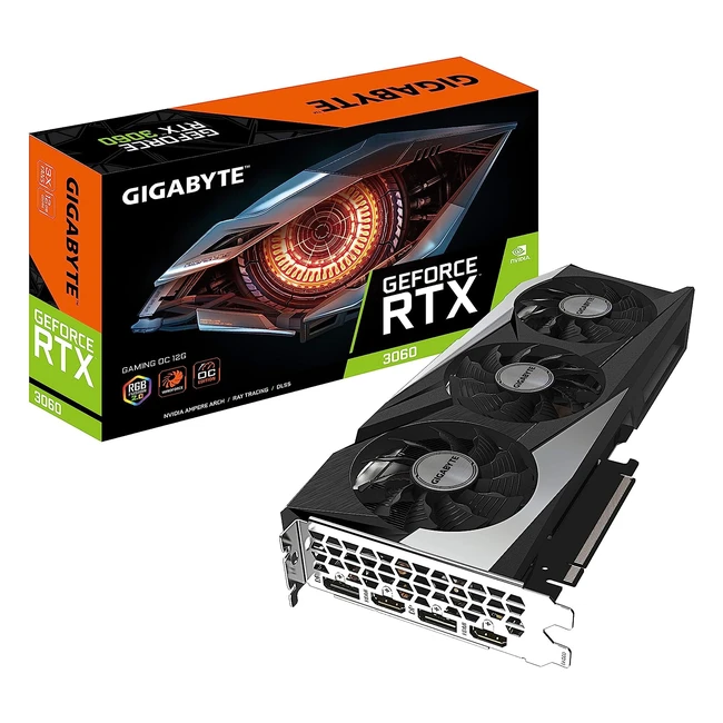 Gigabyte GeForce RTX 3060 Gaming OC 12GB V2 LHR - Scheda Grafica GVN3060Gaming OC12GD V2