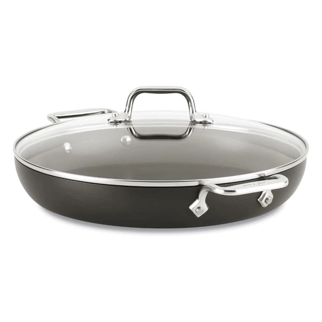 All-Clad HA1 Hard Anodized Nonstick Everyday Pan 12 inch - Induction Cookware