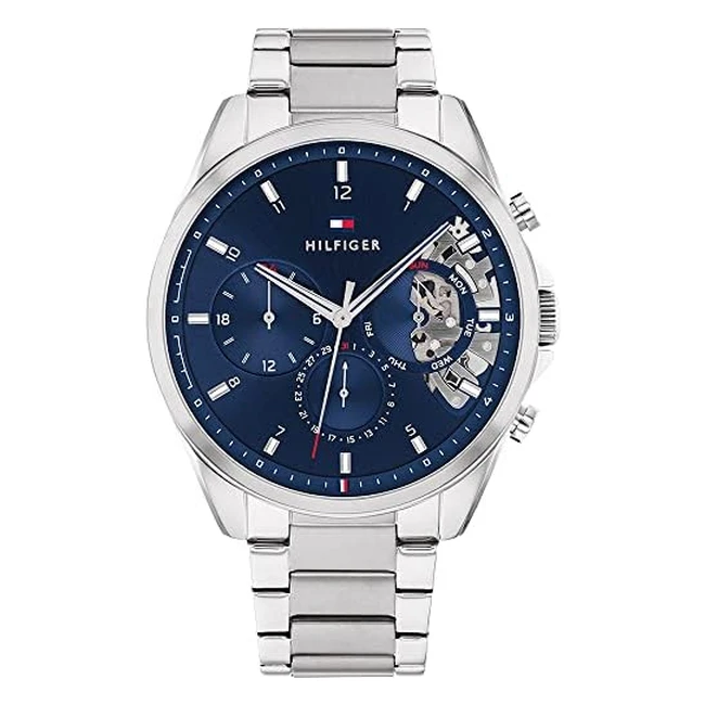 Reloj Tommy Hilfiger Hombre - Analógico, Multifunción, Acero Inoxidable - Ref. 1710448