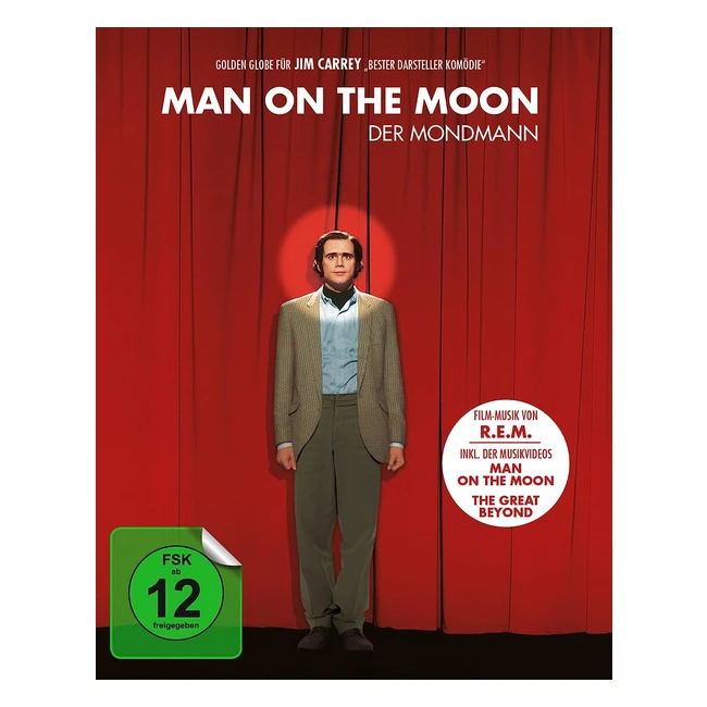 Man on the Moon Der Mondmann Mediabook Edición Limitada DVD Alemania Bluray