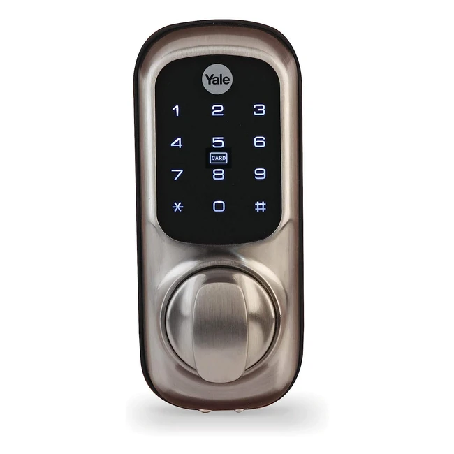 Yale Keyless Connected Smart Door Lock - Easy Access, Tamper Alarm, Battery Operated