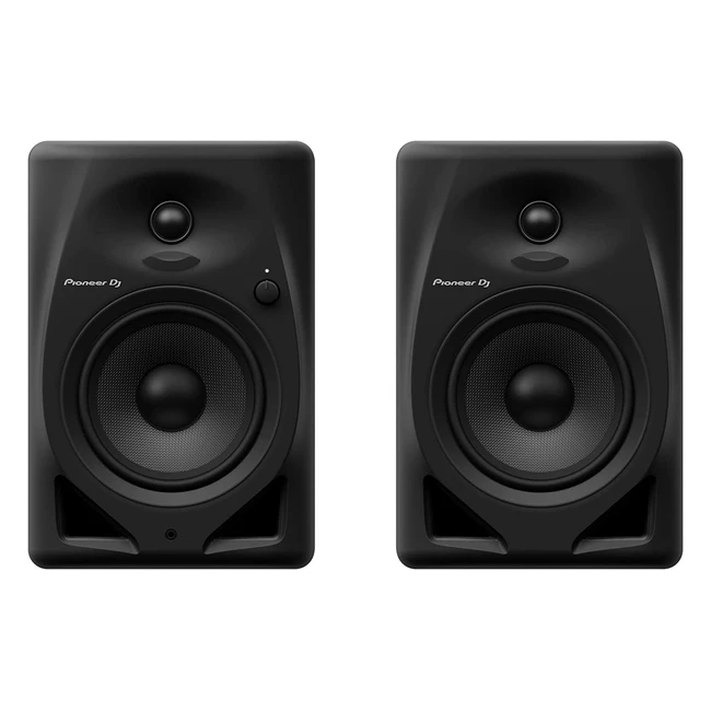 Pioneer DJ DM50D 5 Desktop Monitor System Schwarz One Size - Klarer Sound, 3D-Stereo, Bassverstärkung