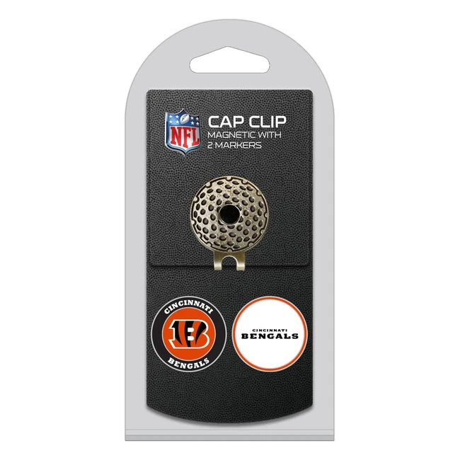NFL Team Golf Cap Clip with 2 Golf Ball Markers - MenUnisexAdultWomen