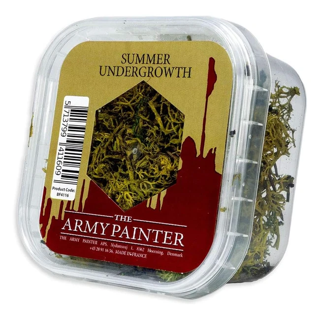 The Army Painter Summer Undergrowth - Décor réaliste pour arbustes et buissons - Réf. XXX - Idéal pour Warhammer, Star Wars, Dungeons & Dragons