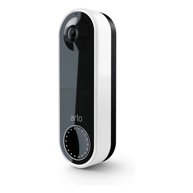Arlo Essential Video Doorbell 1080p - 25 greres Sichtfeld - WLAN-Bewegungss