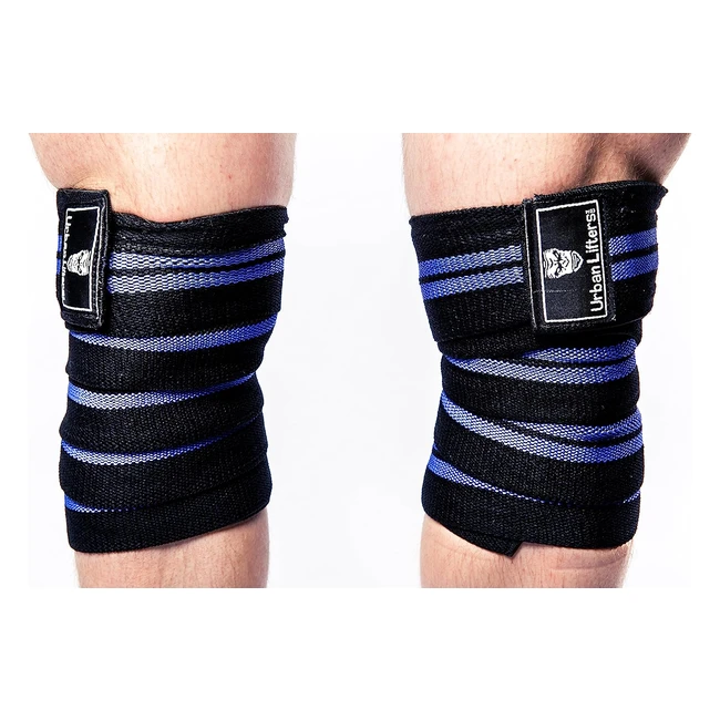 Bandes de genoux Urban Lifters - Sécurité améliorée, soutien parfait, soulagement de la douleur