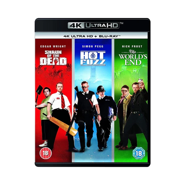 The World's End Boxset Cornetto Trilogy - Edizione Regno Unito 4K UltraHD Blu-ray