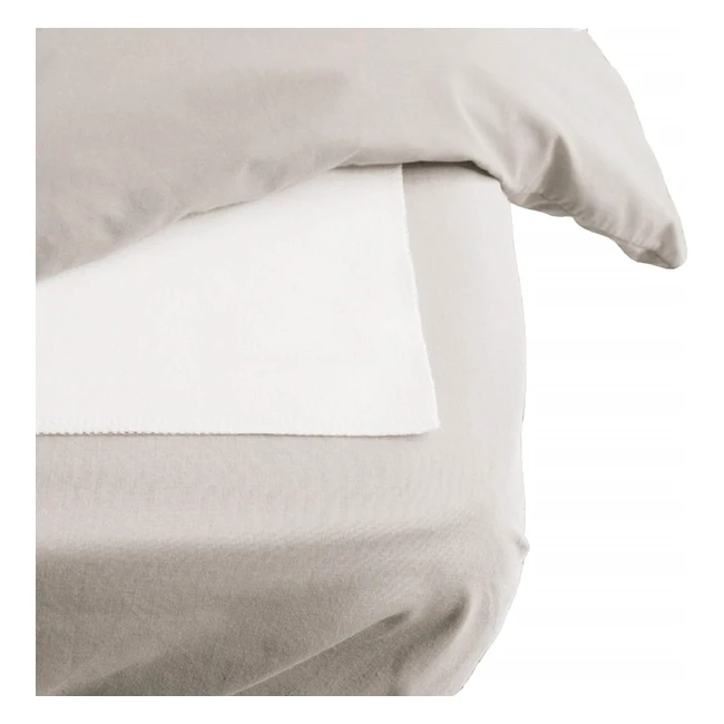 Hippychick Waterproof Cotton Flat Mattress Protector - Ultra Soft & Comfortable - Cot 75x100