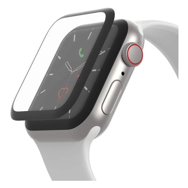 Belkin Apple Watch Series 5/4 Screen Protector - Vollflächiger Schutz für Apple Watch 44 mm, Kratzfest