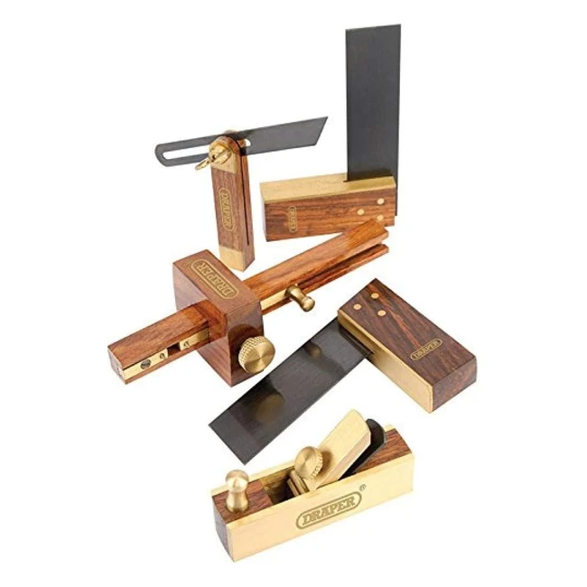 Draper 32272 Mini Woodwork Set - Precision Machined Steel Blade - Portable Storage Pouch