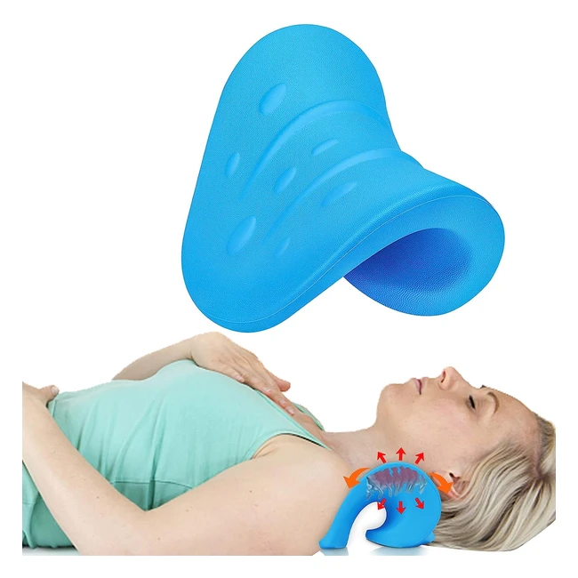 Neck Stretcher Cloud Cervical Traction Device - TMJ Pain Relief - Hongjing Neck Release Pillow