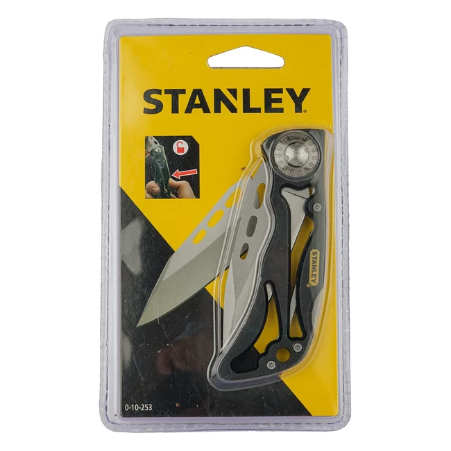 Couteau de sport Stanley 010253 - Lame en titane, résistant et léger