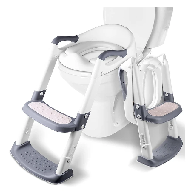 Réducteur toilette enfant Abirdon - Robuste et antidérapant - Facile à assembler et à régler - Confort maximal