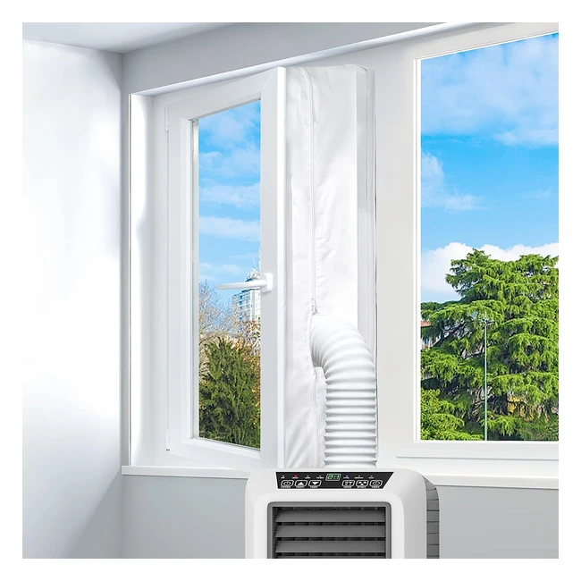 Guarnizione finestra condizionatore 400 cm - Installazione facile e efficiente