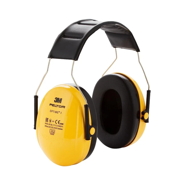 3M Peltor Optime I H510AC1 Ear Muffs Lightweight Ear Defenders - Pack of 1 - Reduce Noise by 27dB