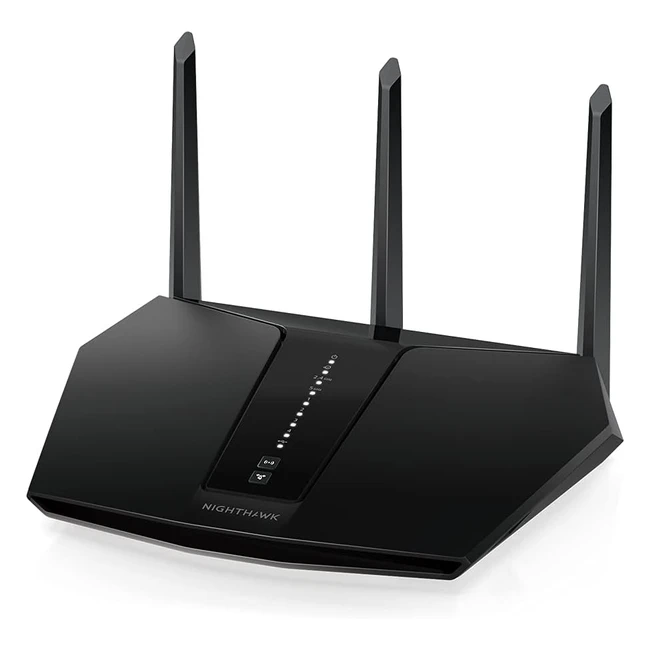 Router WiFi 6 AX2400 Netgear Nighthawk - Velocità fino a 24 Gbps - Copertura 125m2 - 20 Dispositivi