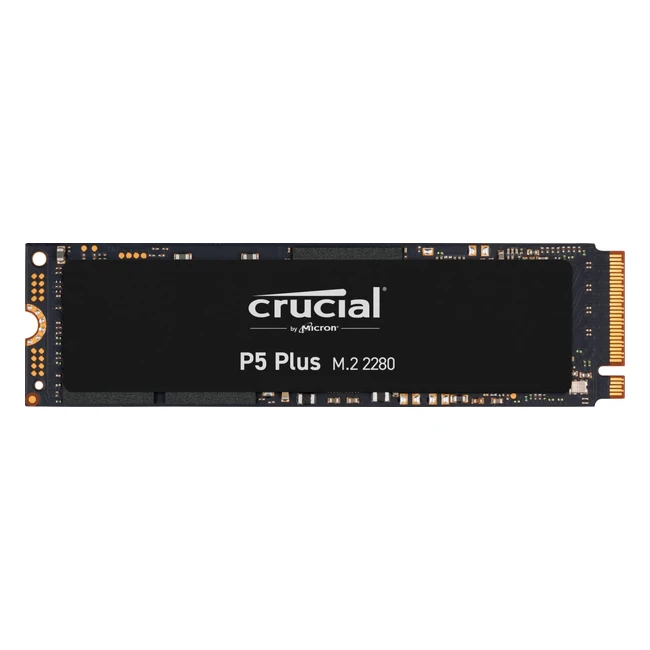 Crucial P5 Plus 500GB M.2 PCIe Gen4 NVMe Internal Gaming SSD | Up to 6600MB/s | CT500P5PSSD8