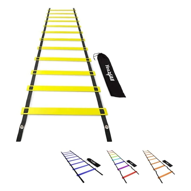 Ultimate Agility Ladder Speed Training Equipment - Yes4All 81220 Rungs