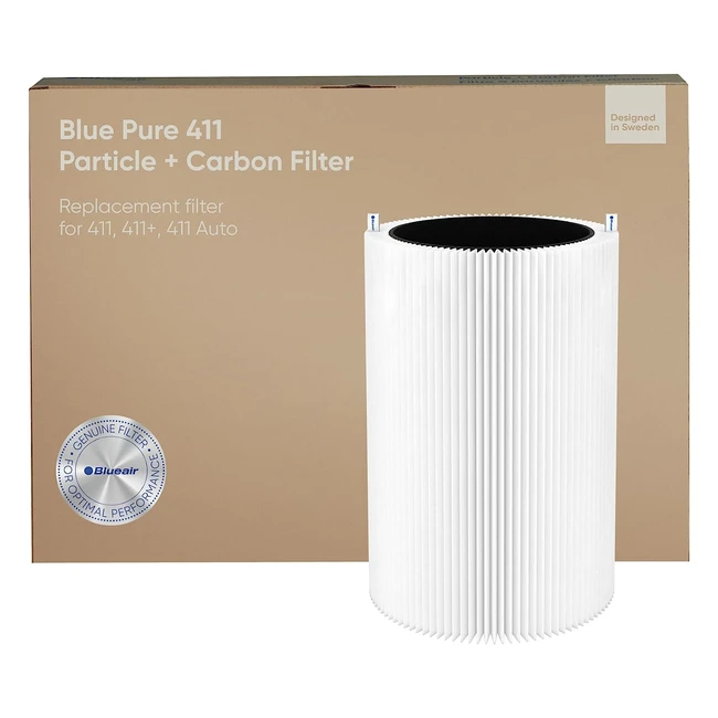 Blueair Blue Pure 411 Joy S 3210 Particle Carbon Filter - Pack of 1