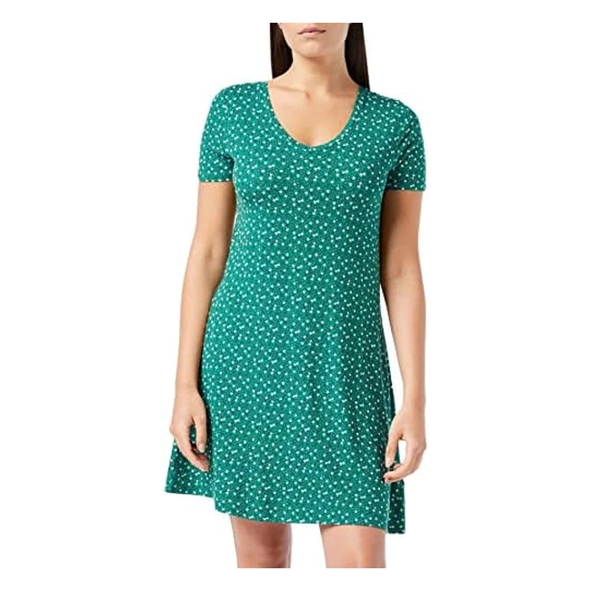 Green Floral Swing Dress - Amazon Essentials Womens XXL