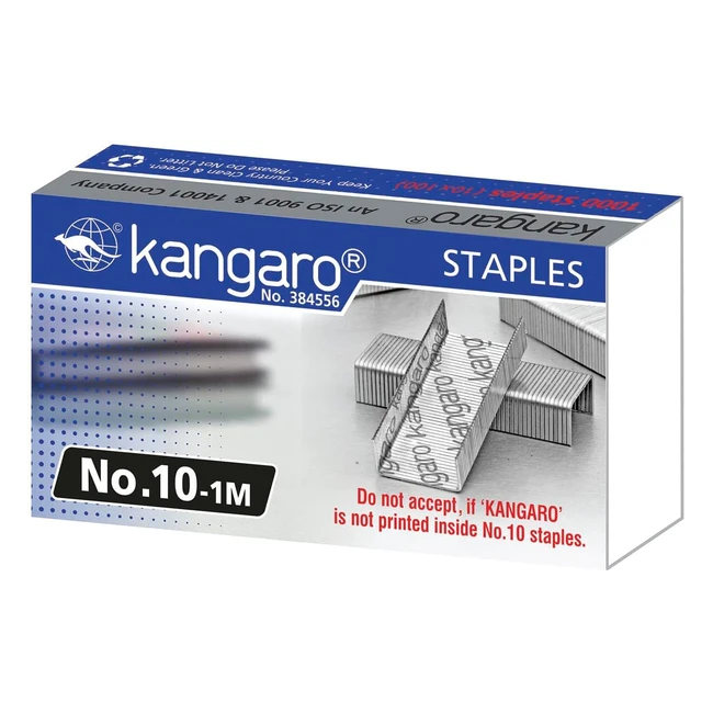 Agrafes Kangaro KA101M N 101M - Lot de 1000 - Stabilit garantie