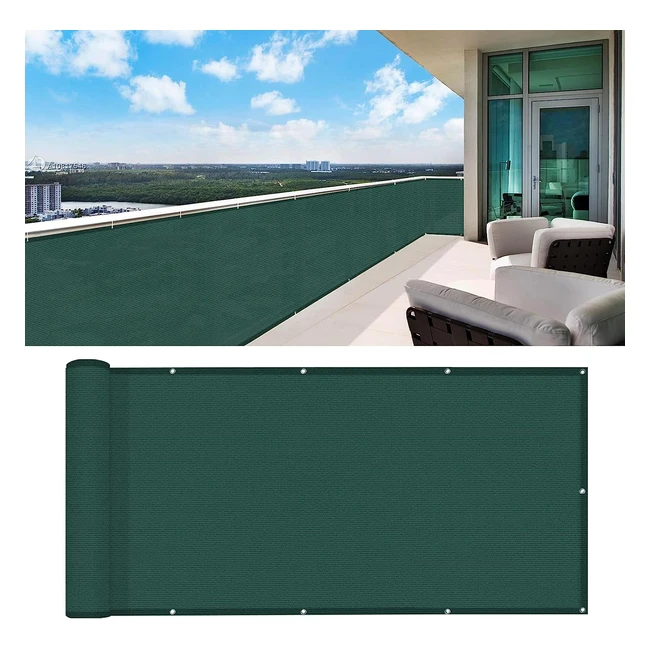 Brise vue Heng Feng 90x600cm - Protection UV - Balcon Jardin Terrasse