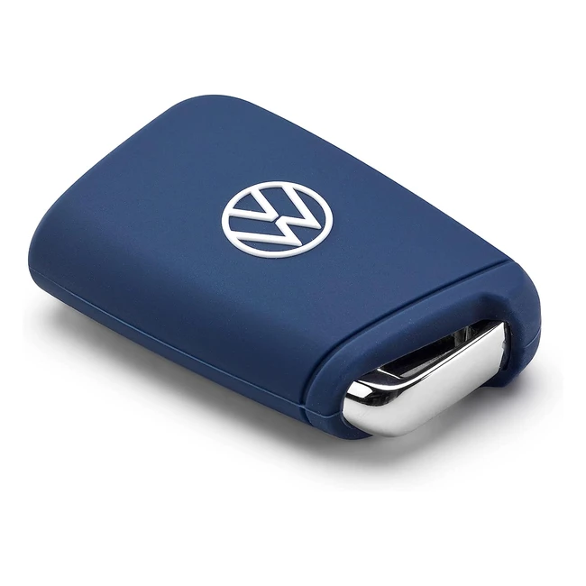 Coque de clé en silicone bleu foncé Volkswagen 000087012AN530 - Accessoire d'origine
