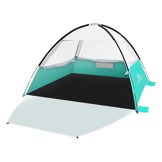 Tenda da Spiaggia Brace Master 68 Persone - Protezione Solare UPF 50 - Ideale per Campeggio e Giardino