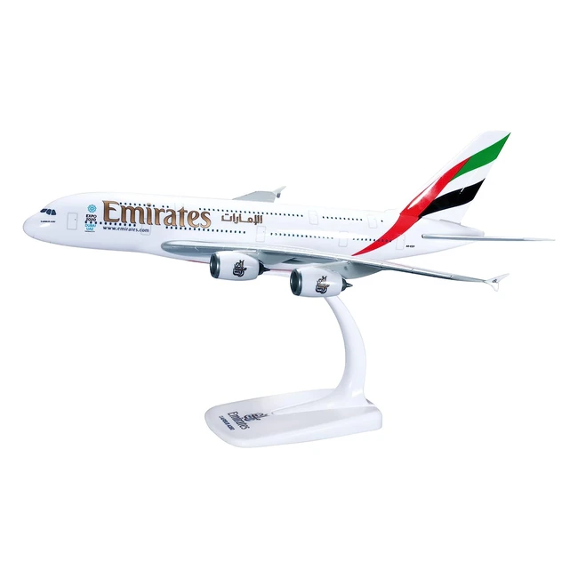 Avión Airbus A380-800 de Emirates - Modelo Herpa 607018001
