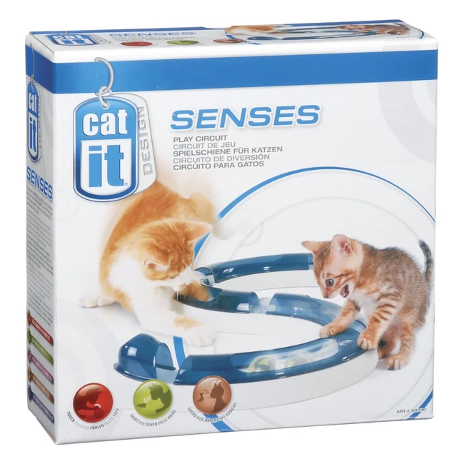 Circuito di gioco Catit Design Senses per gatti - Stimola i sensi e il divertimento